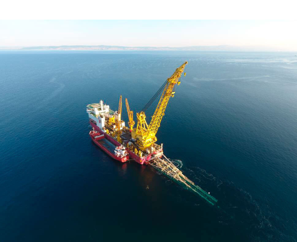 Corinth pipes to connect Asia to Europe - TANAP offshore pipeline